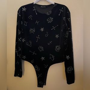 Motel Velour Astrology Horoscope Bodysuit